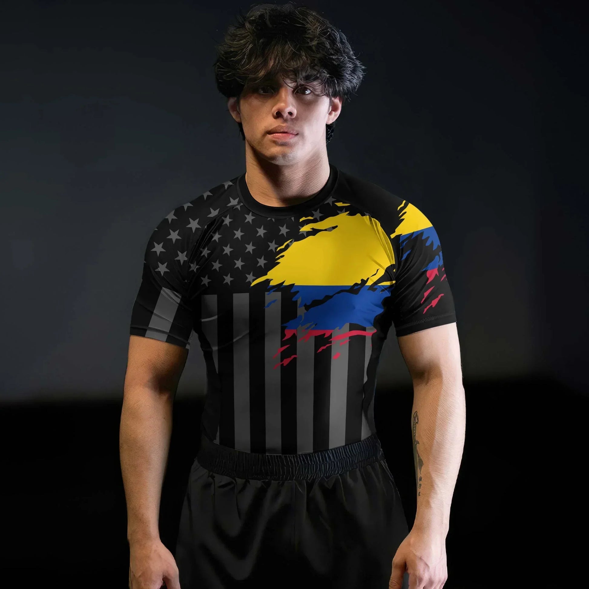 Colombia Phantom Division Rash Guard