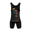 Colombia Phantom Division Wrestling Singlet