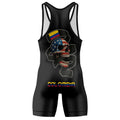 Colombia Phantom Division Wrestling Singlet