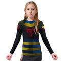 Colombia Skull Fighter Kids Rash Guard