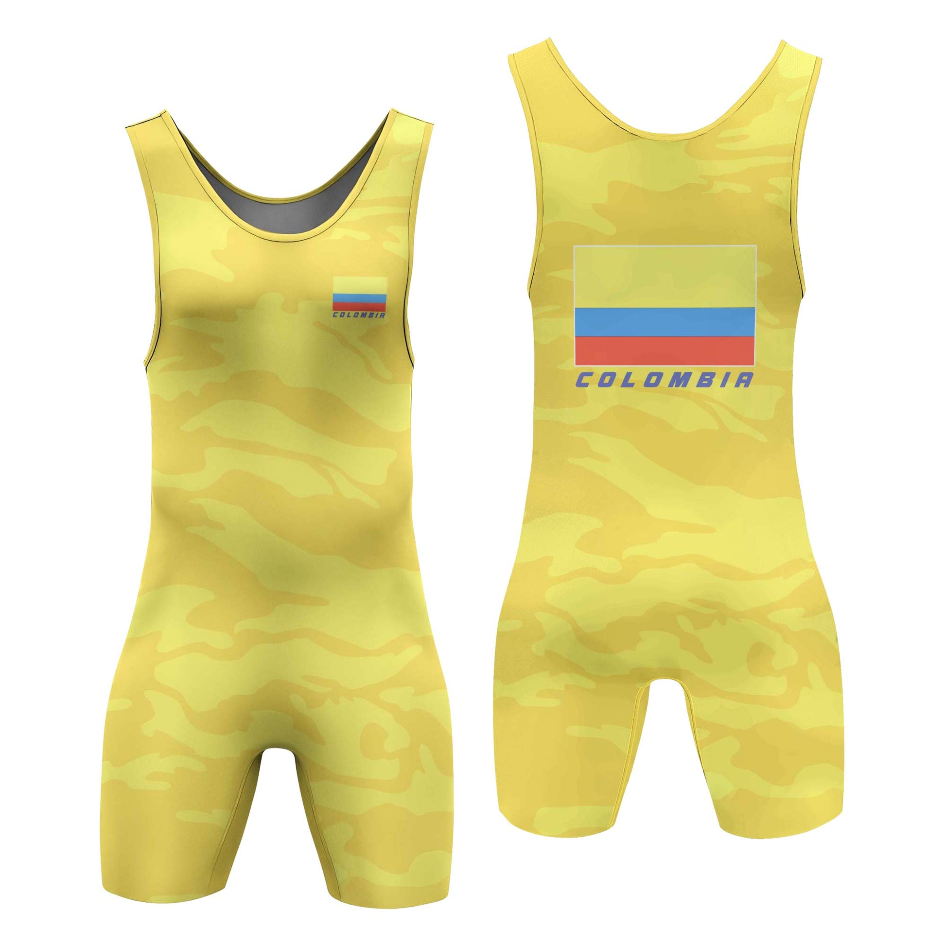 Colombia Wrestling Singlet