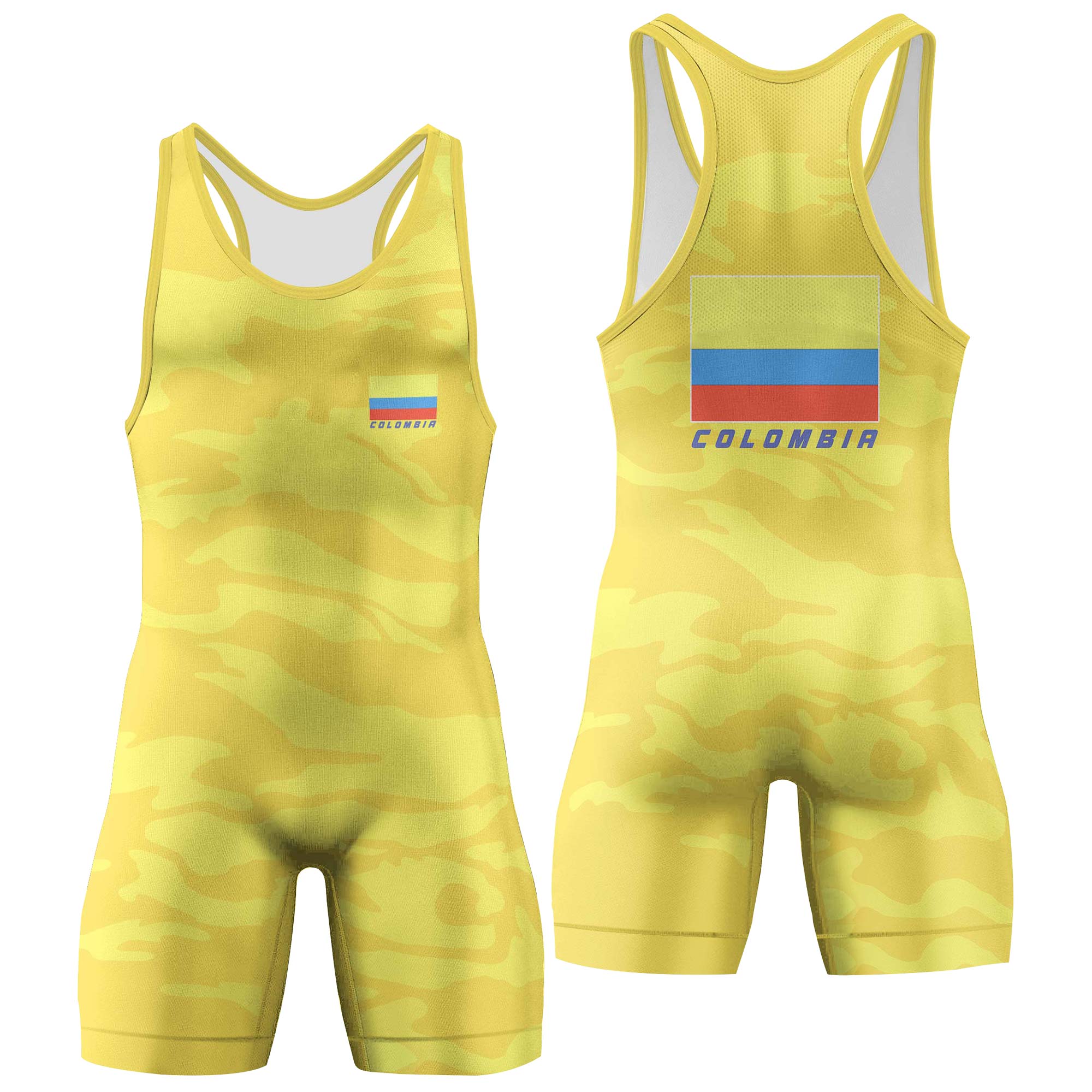 Colombia Wrestling Singlet