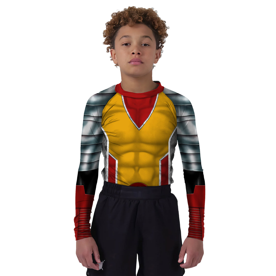 Colossus Cosplay Kids Rash Guard