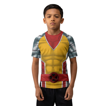 Colossus Cosplay Kids Rash Guard