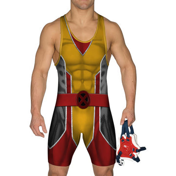 Colossus Cosplay Wrestling Singlet