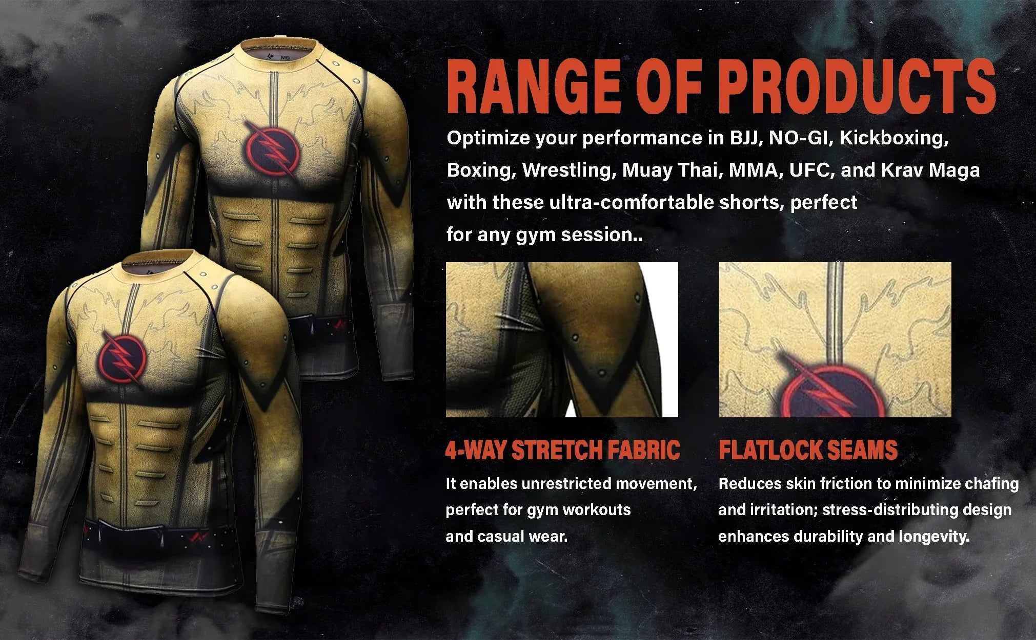 The Mandalorian Cosplay Rash Guard for MMA & Fitness