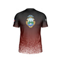 Costa Rica Halftone Kids Rash Guard