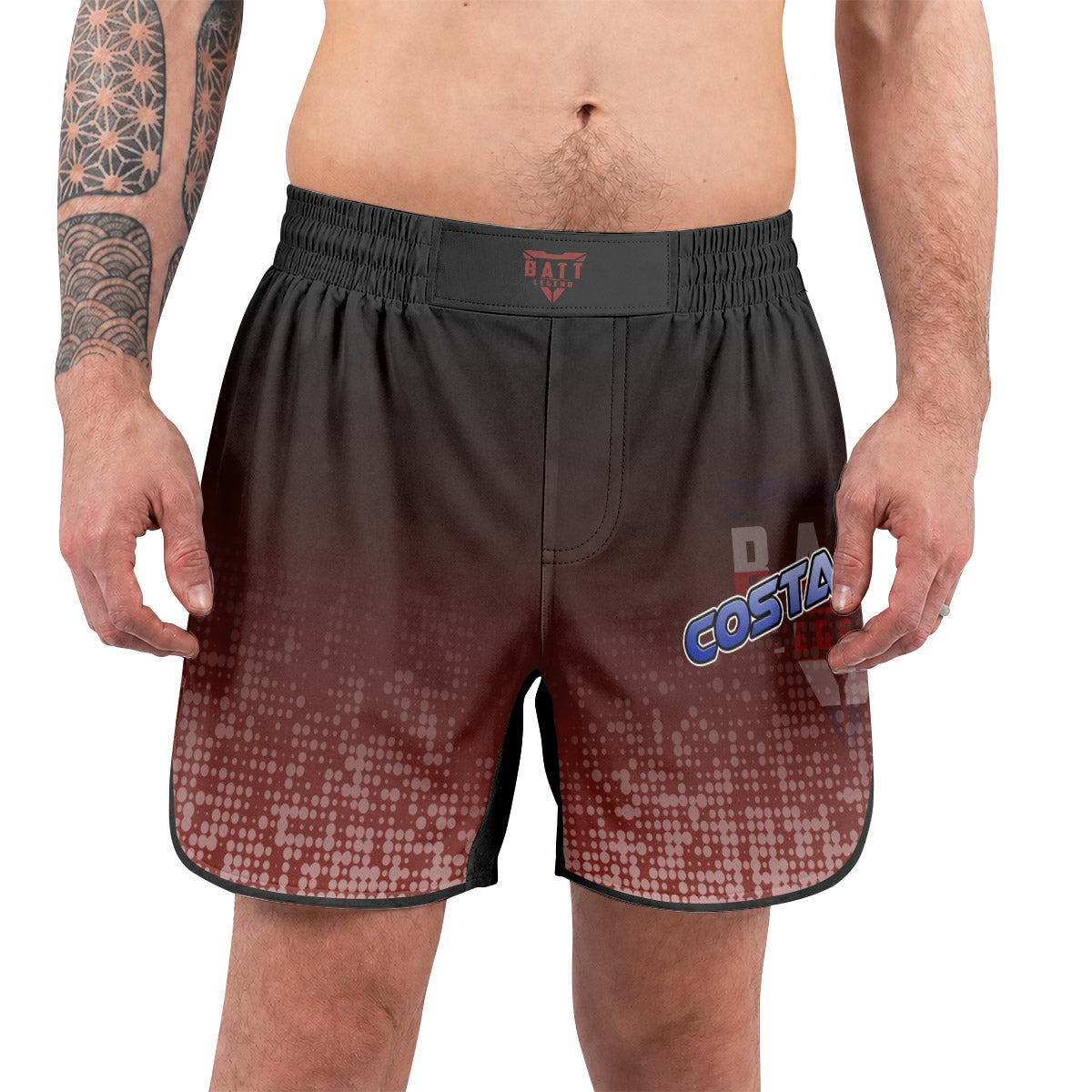 Costa Rica Halftone Grappling Shorts