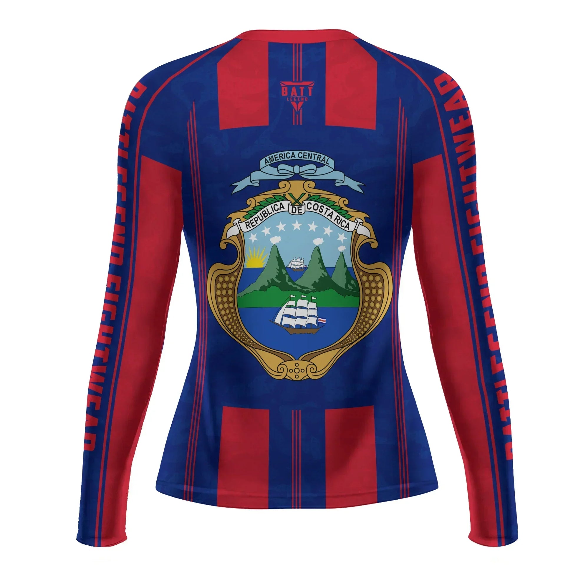 Costa Rica Heritage Force Rash Guard