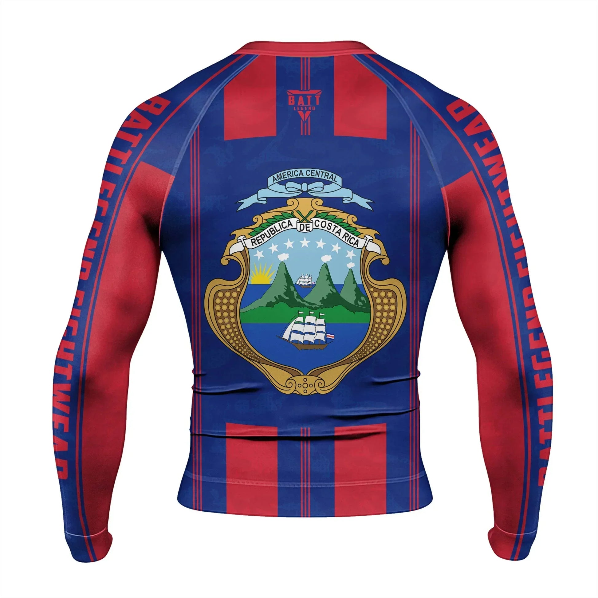 Costa Rica Heritage Force Rash Guard