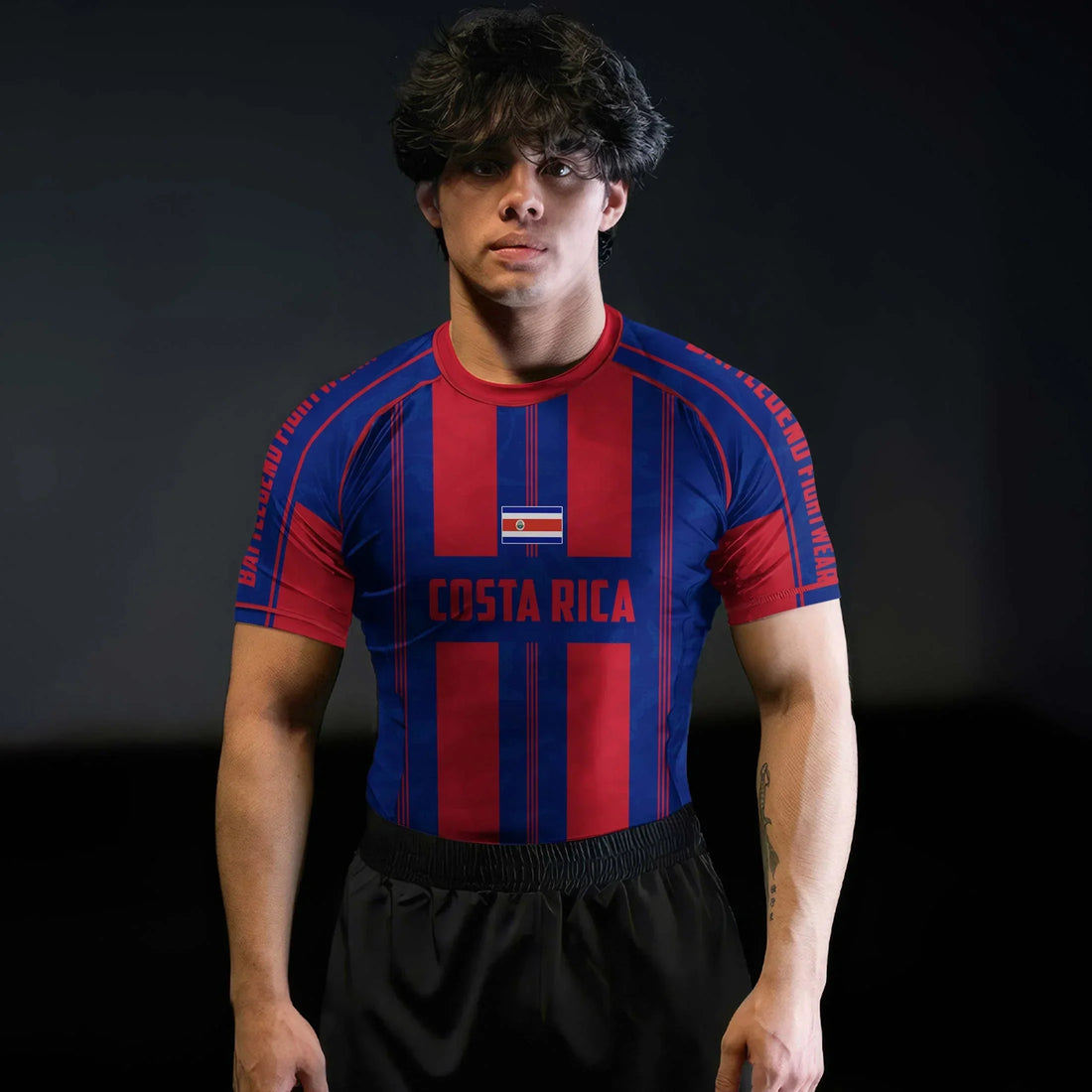 Costa Rica Heritage Force Rash Guard