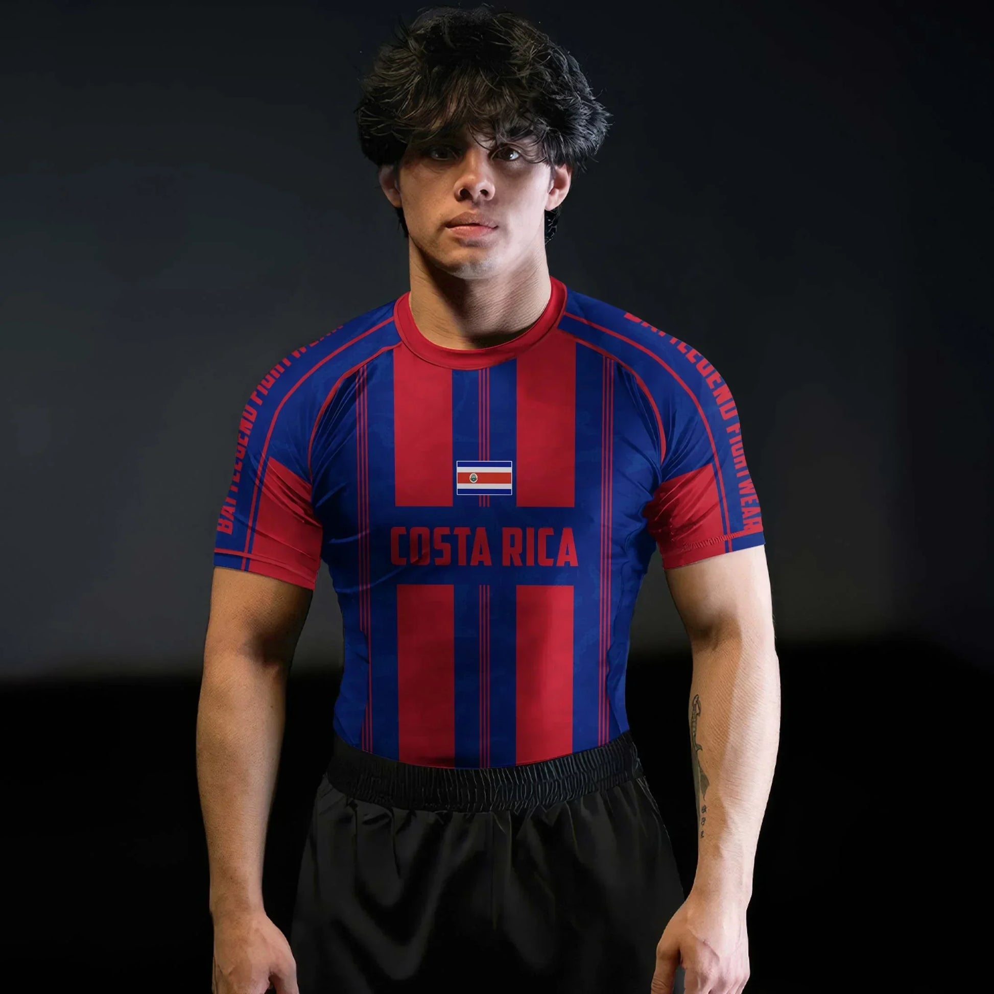 Costa Rica Heritage Force Rash Guard
