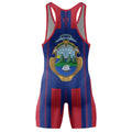 Costa Rica Heritage Force Wrestling Singlet