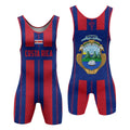 Costa Rica Heritage Force Wrestling Singlet