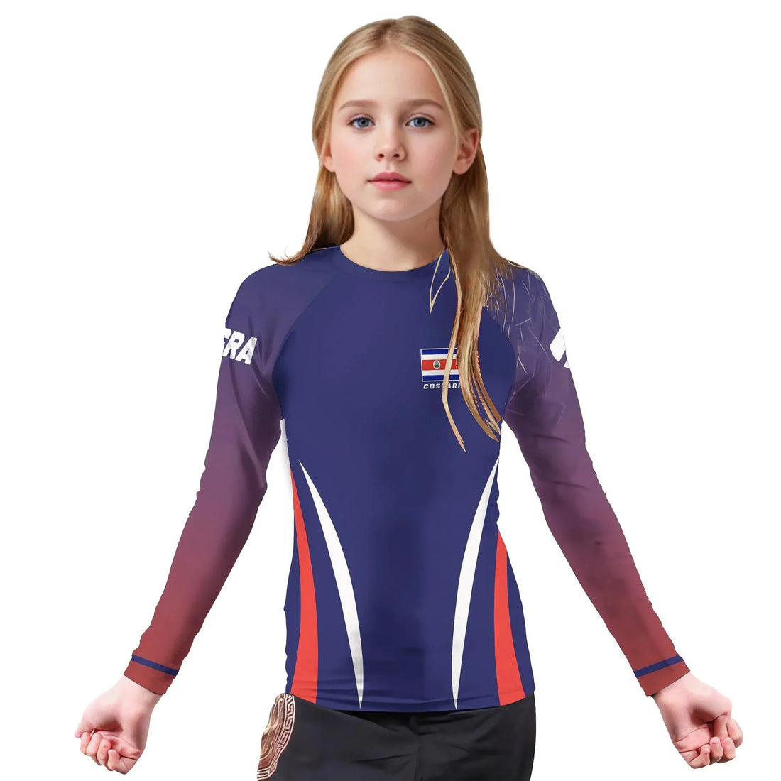 Costa Rica Kids Rash Guard