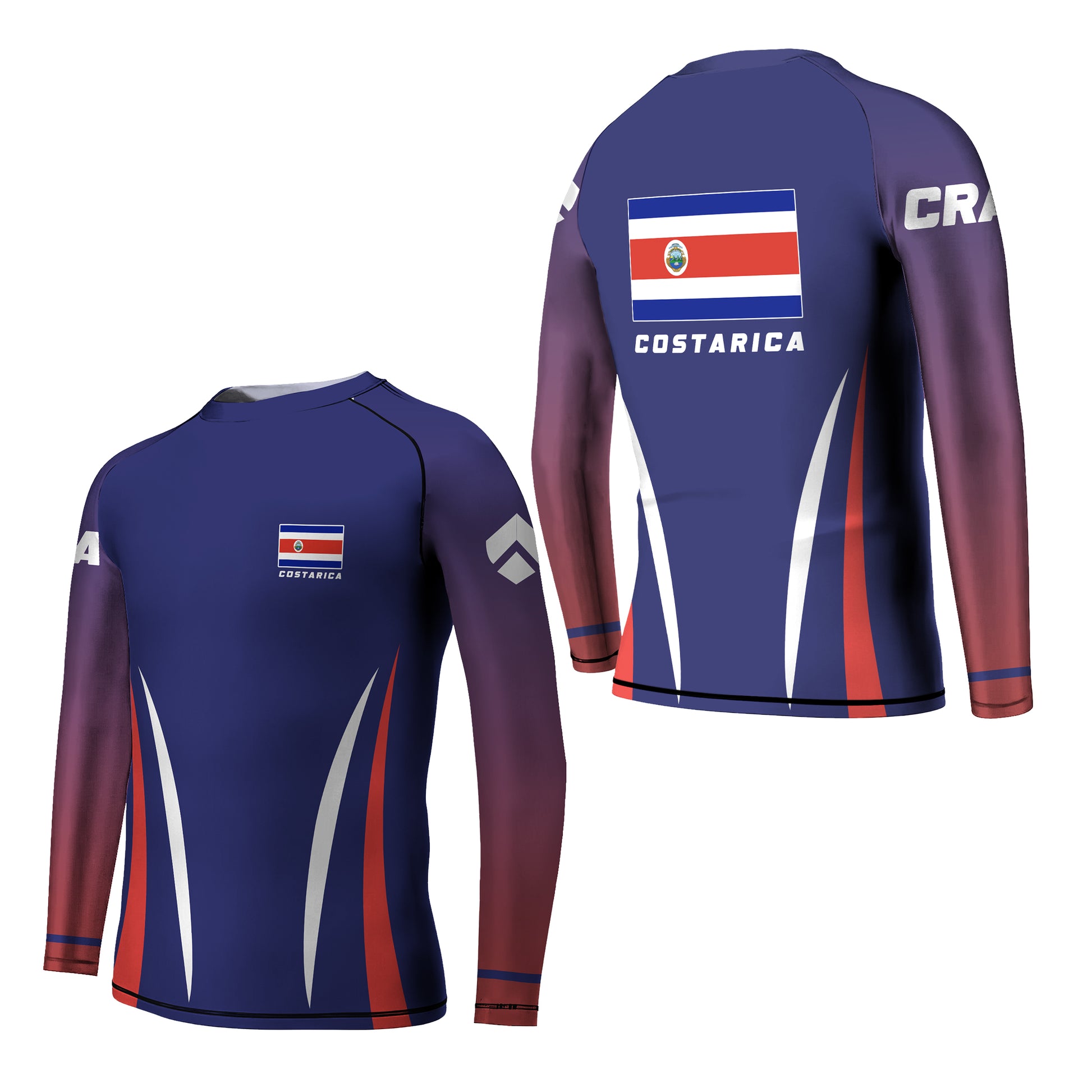 Costa Rica Kids Rash Guard