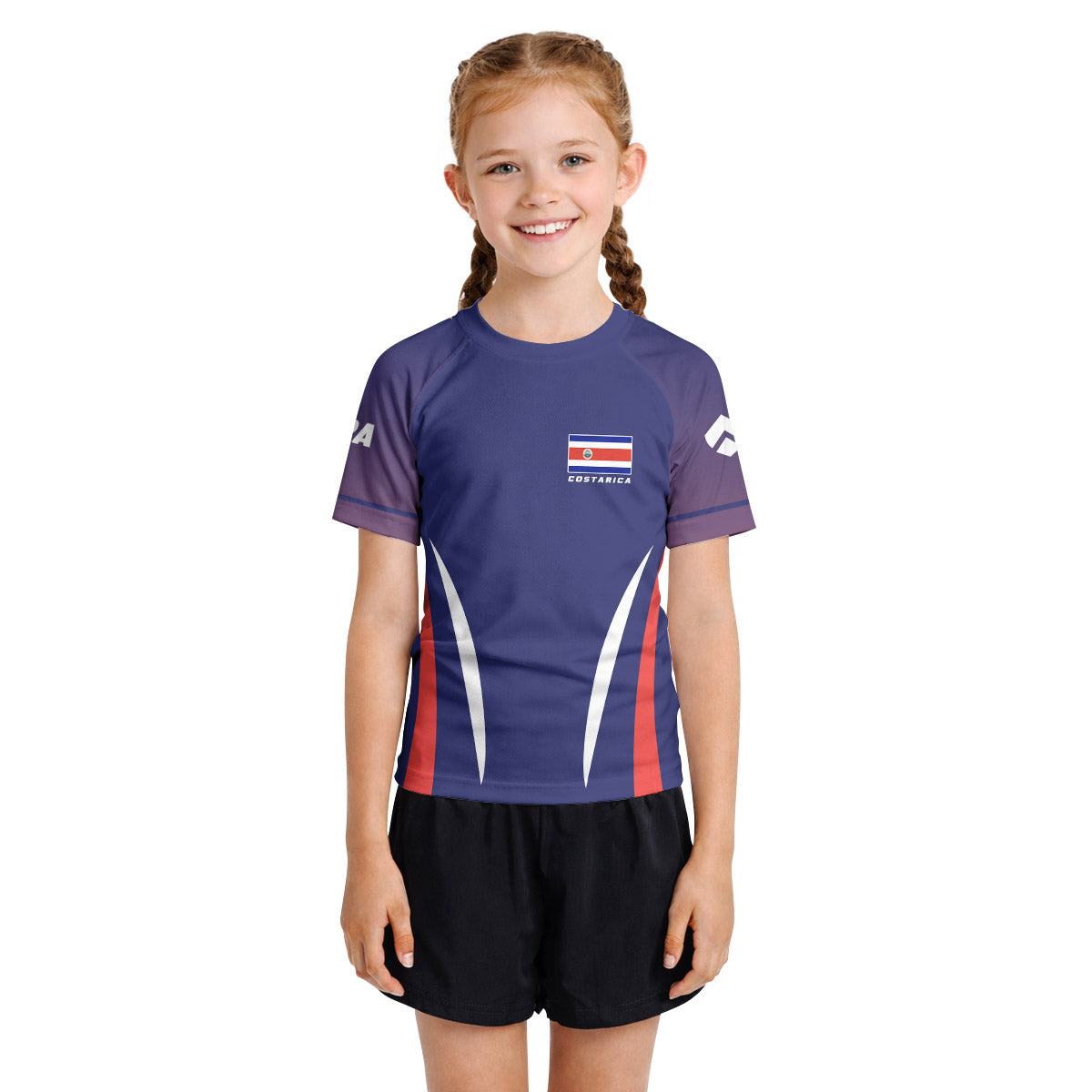 Costa Rica Kids Rash Guard