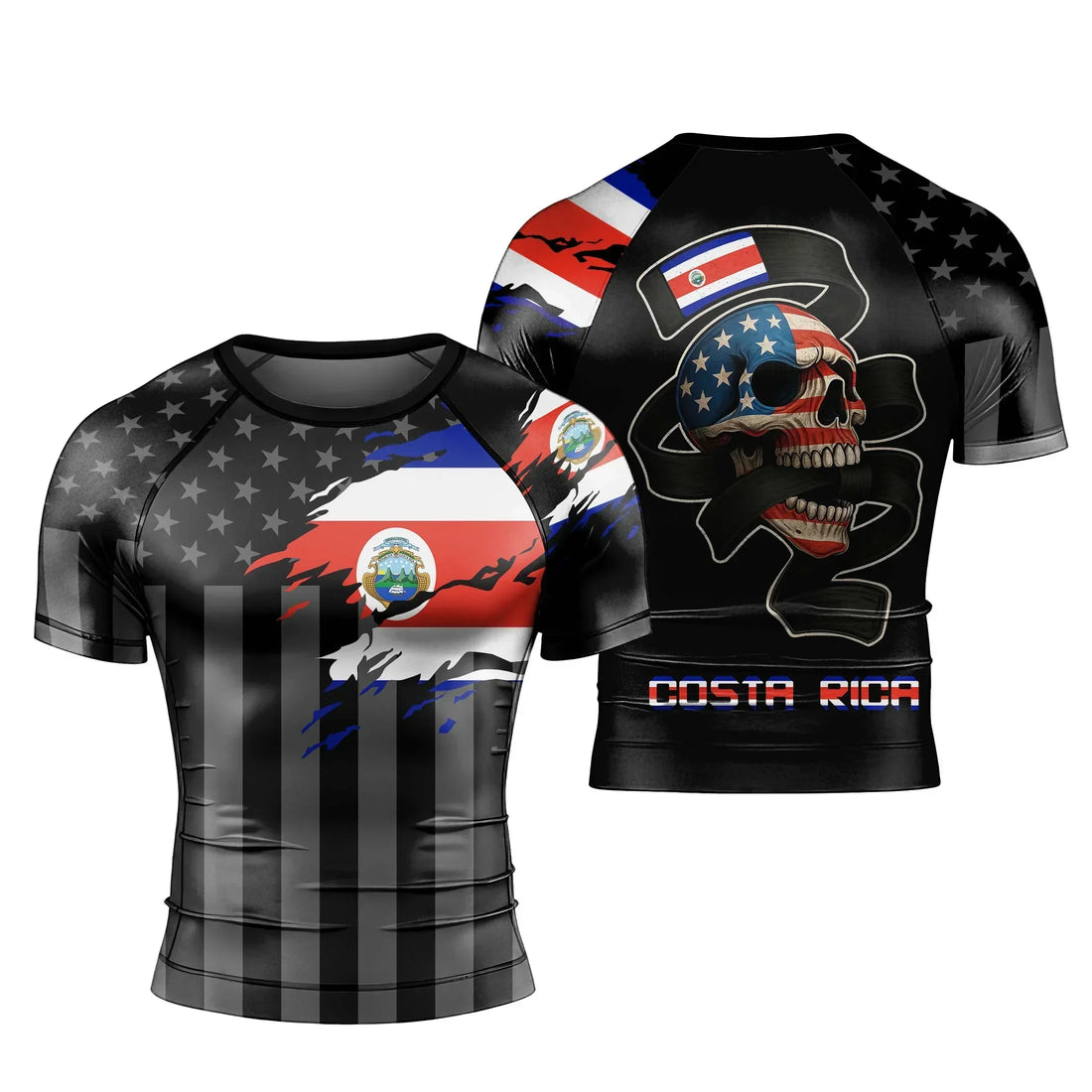 Costa Rica Rash Guard Costa Rica Phantom Division Rash Guard | Athletic Performance Gear