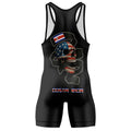 Costa Rica Phantom Division Wrestling Singlet