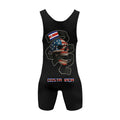 Costa Rica Phantom Division Wrestling Singlet