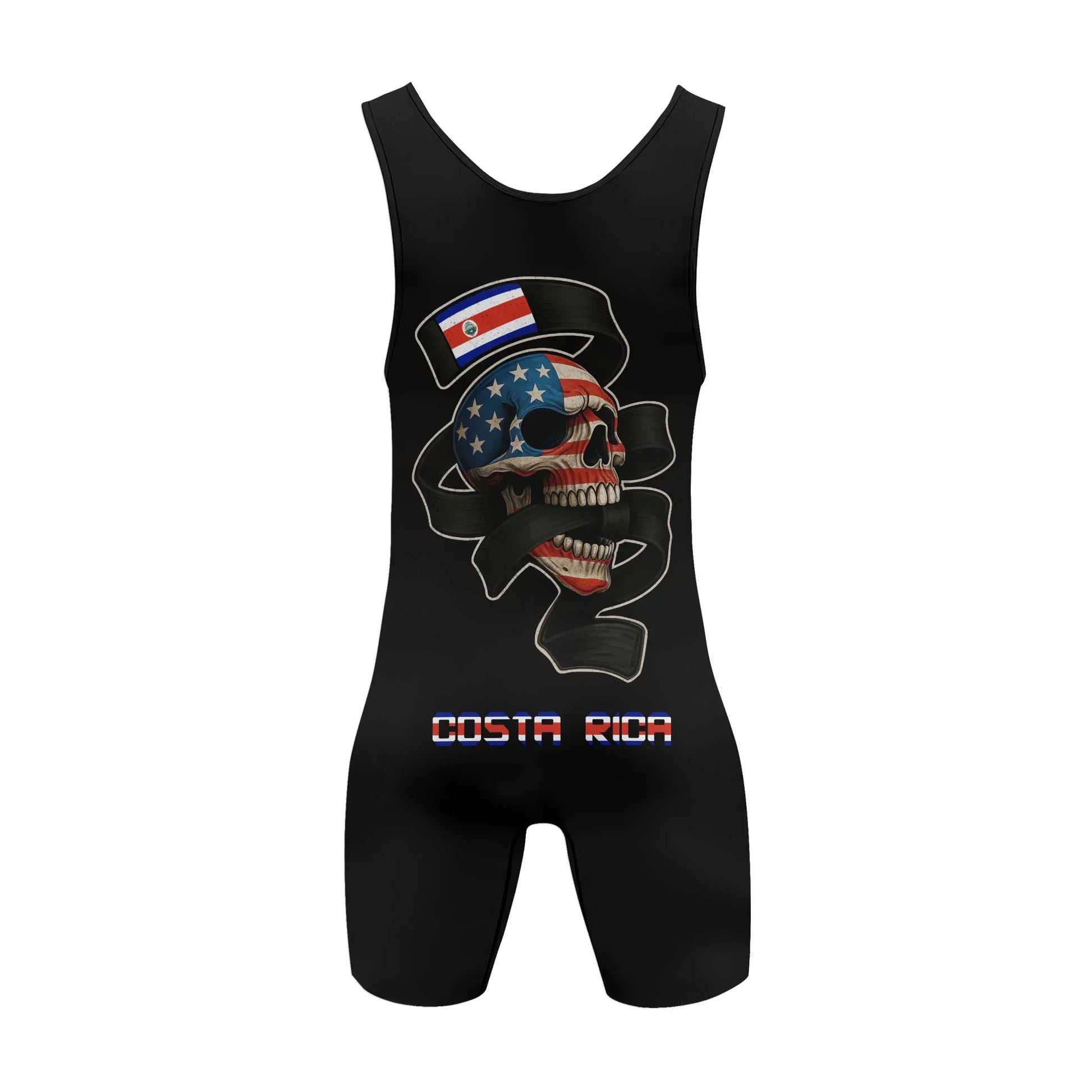 Costa Rica Phantom Division Wrestling Singlet