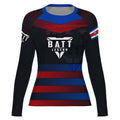 Costa Rica Skull Fighter Rash Guard