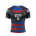Costa Rica Skull Fighter Rash Guard