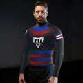 Costa Rica Skull Fighter Rash Guard