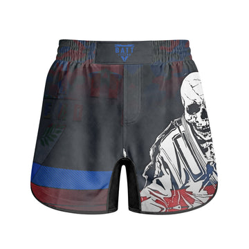 Costa Rica Skull Fighter Grappling Shorts
