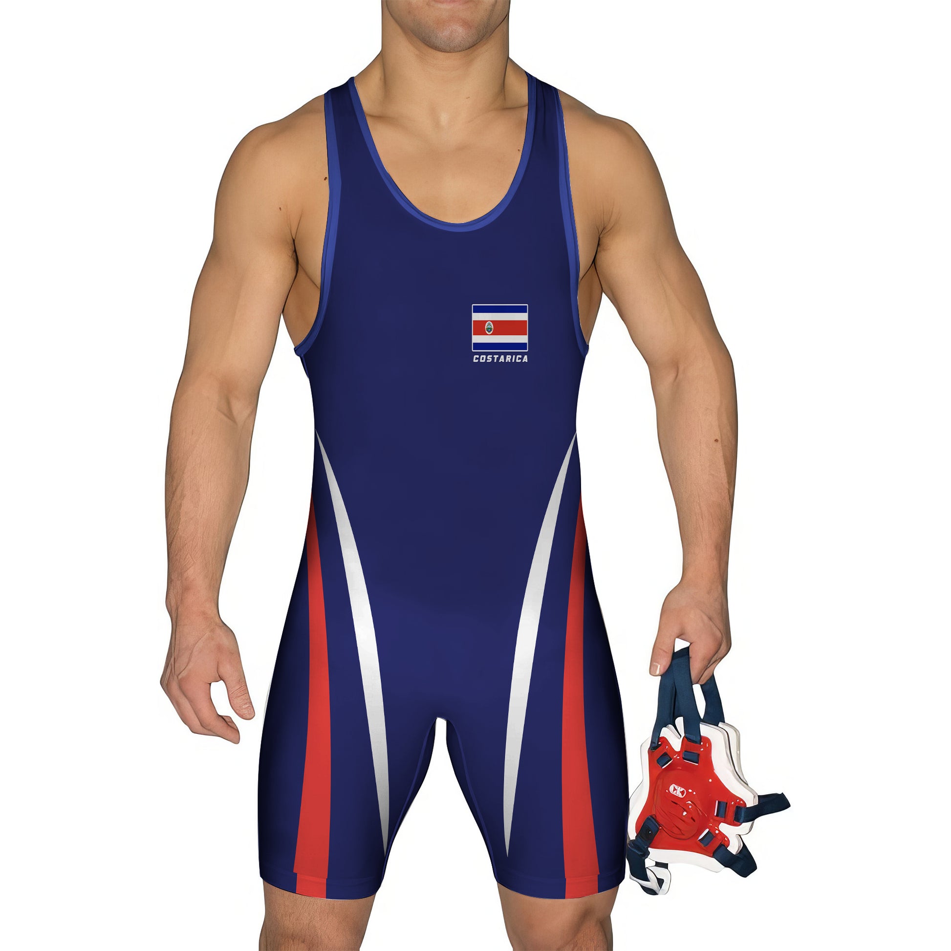 Costa Rica Wrestling Singlet