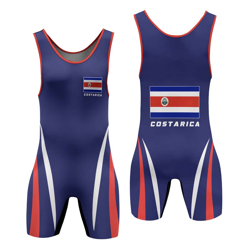 Costa Rica Wrestling Singlet