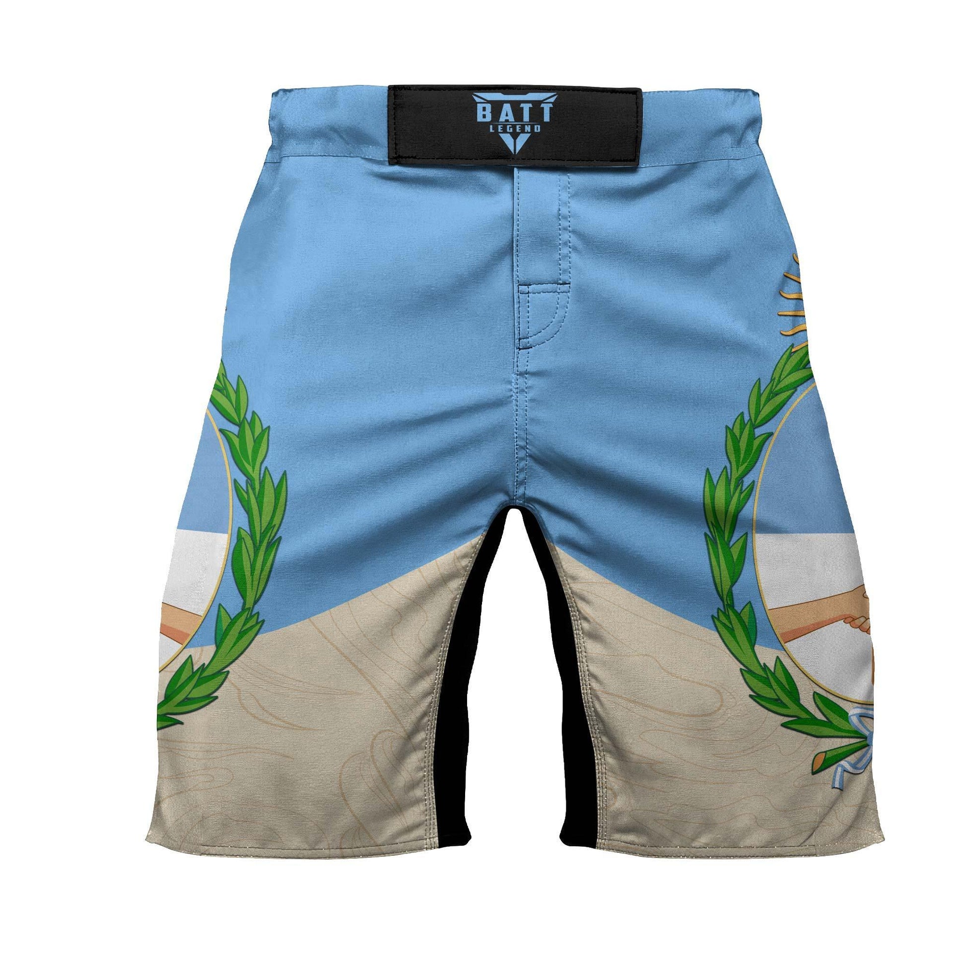 Crest of Argentina Fight Shorts