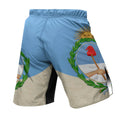 Crest of Argentina Fight Shorts