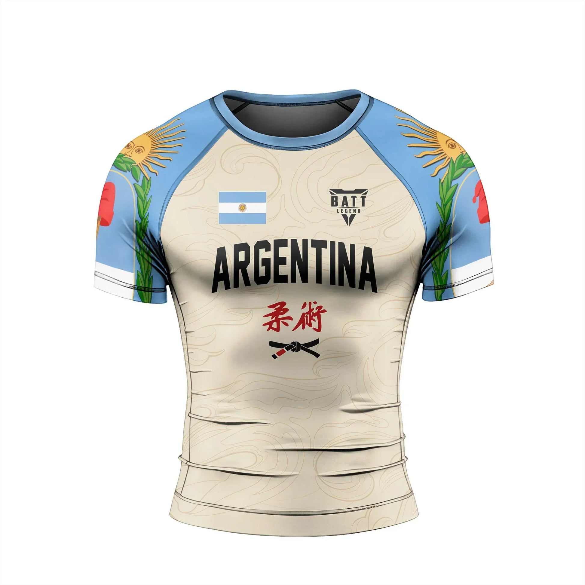 Crest of Argentina Rash Guard
