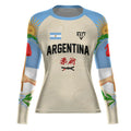 Crest of Argentina Rash Guard