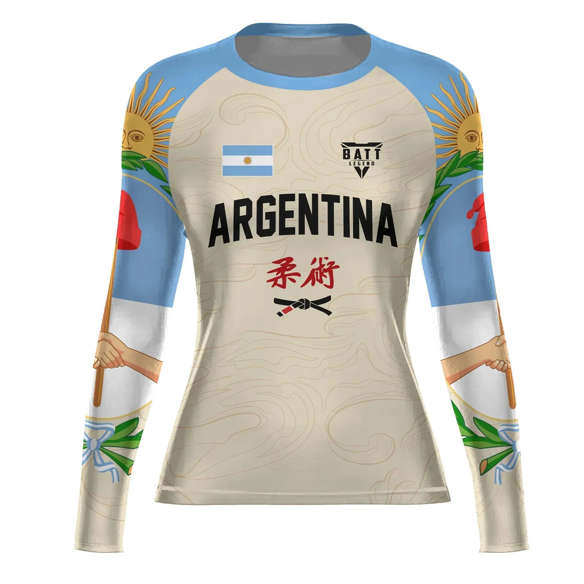 Crest of Argentina Rash Guard