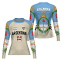 Crest of Argentina Rash Guard