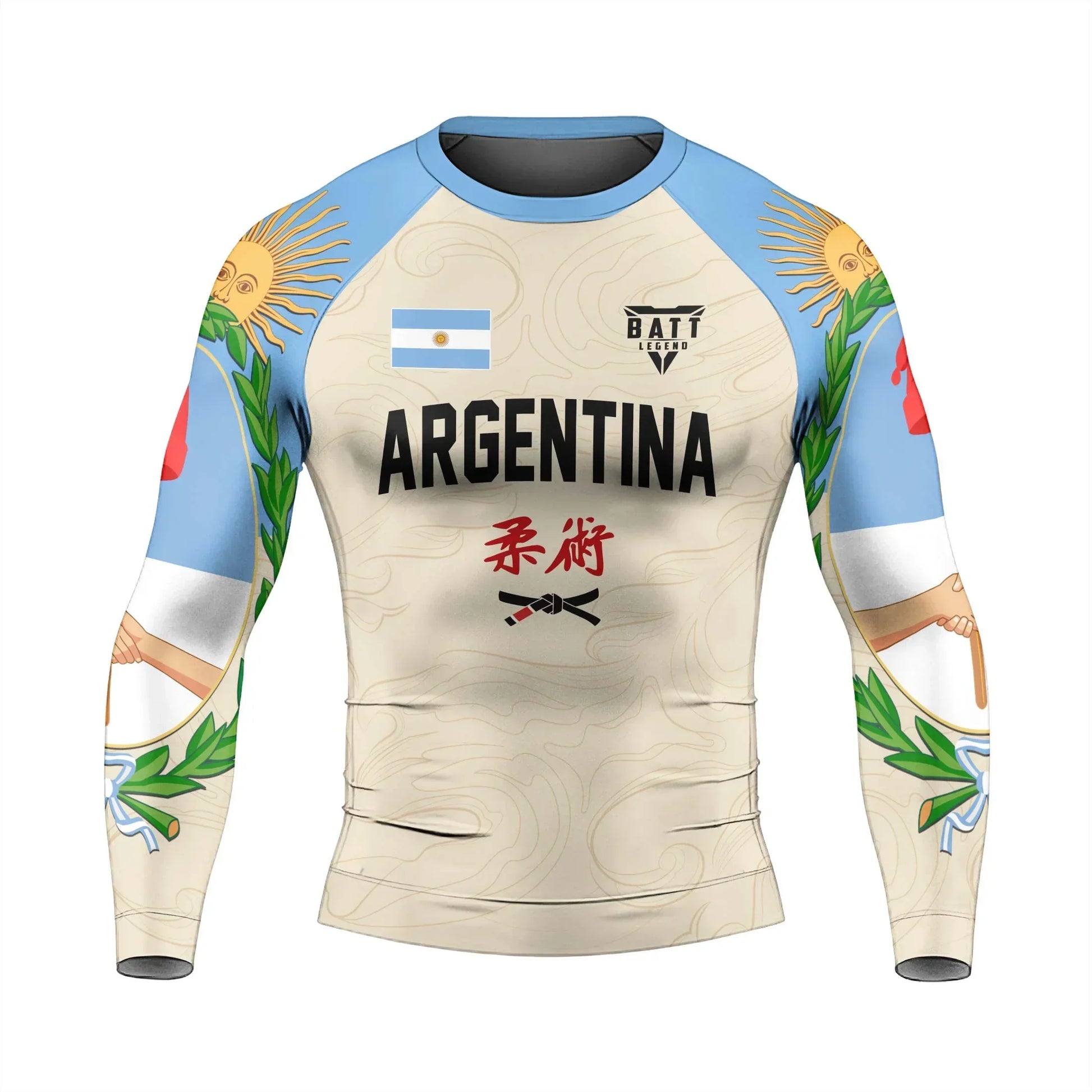 Crest of Argentina Rash Guard