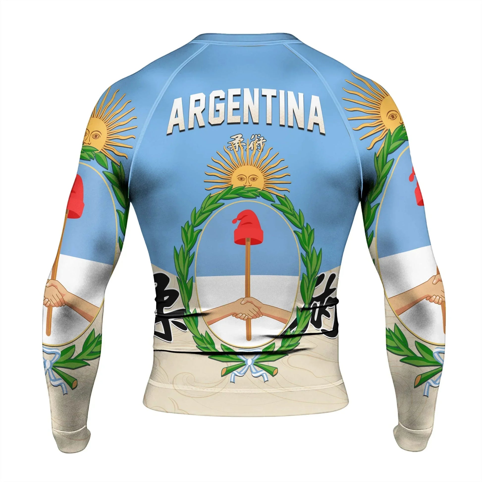 Crest of Argentina Rash Guard