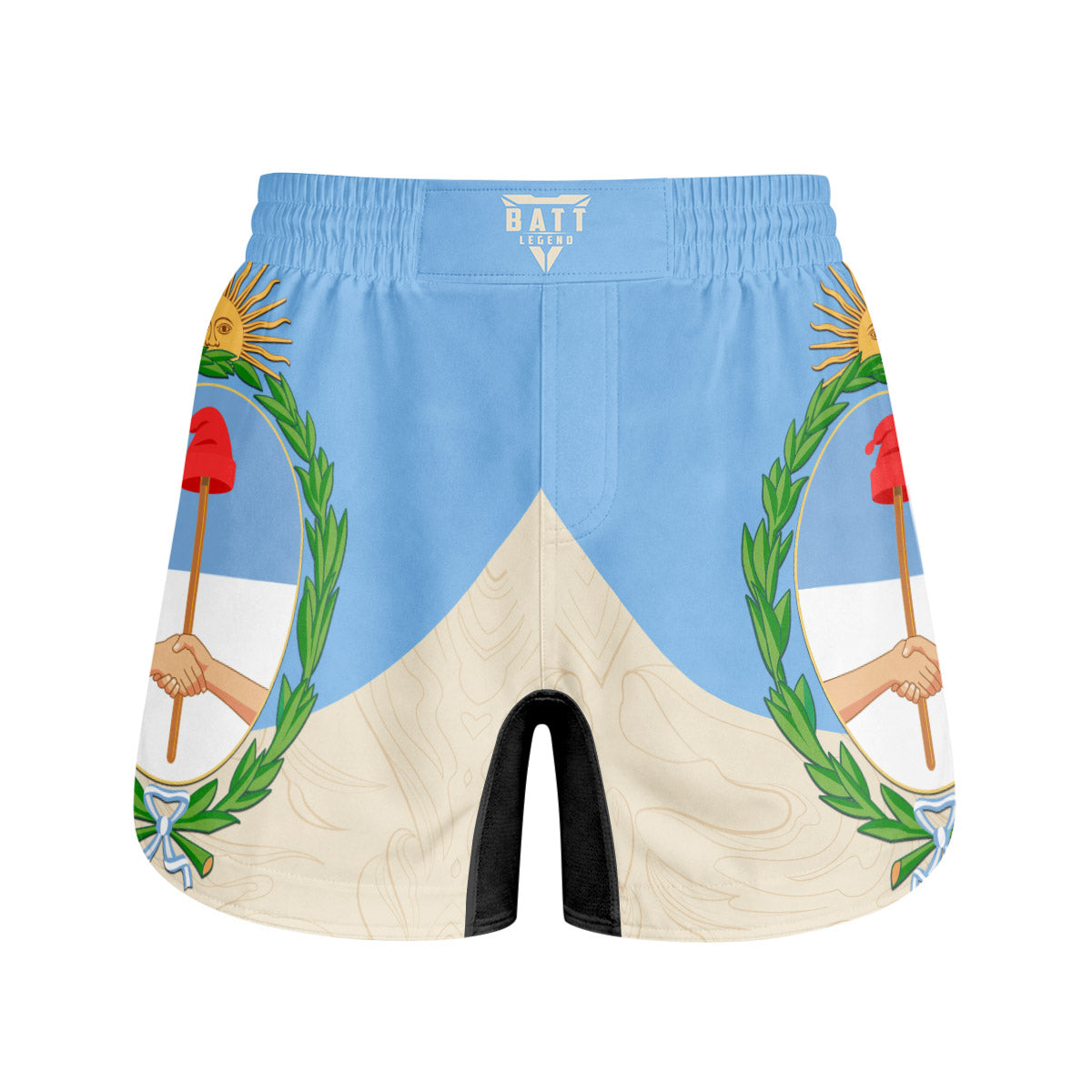 Crest of Argentina Grappling Shorts