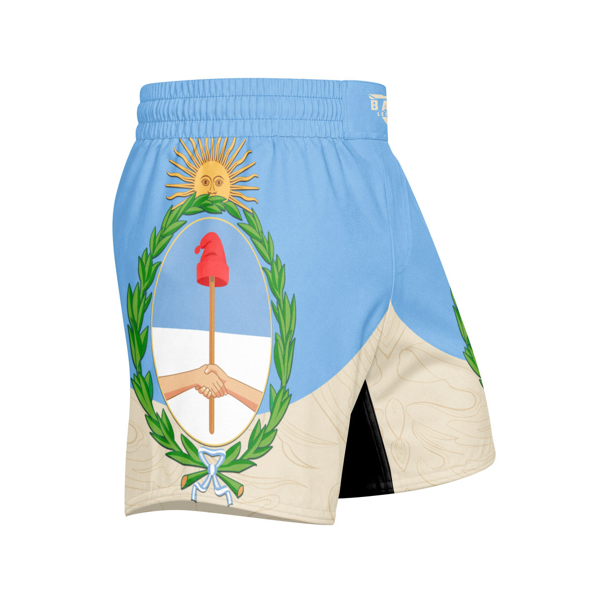 Crest of Argentina Grappling Shorts