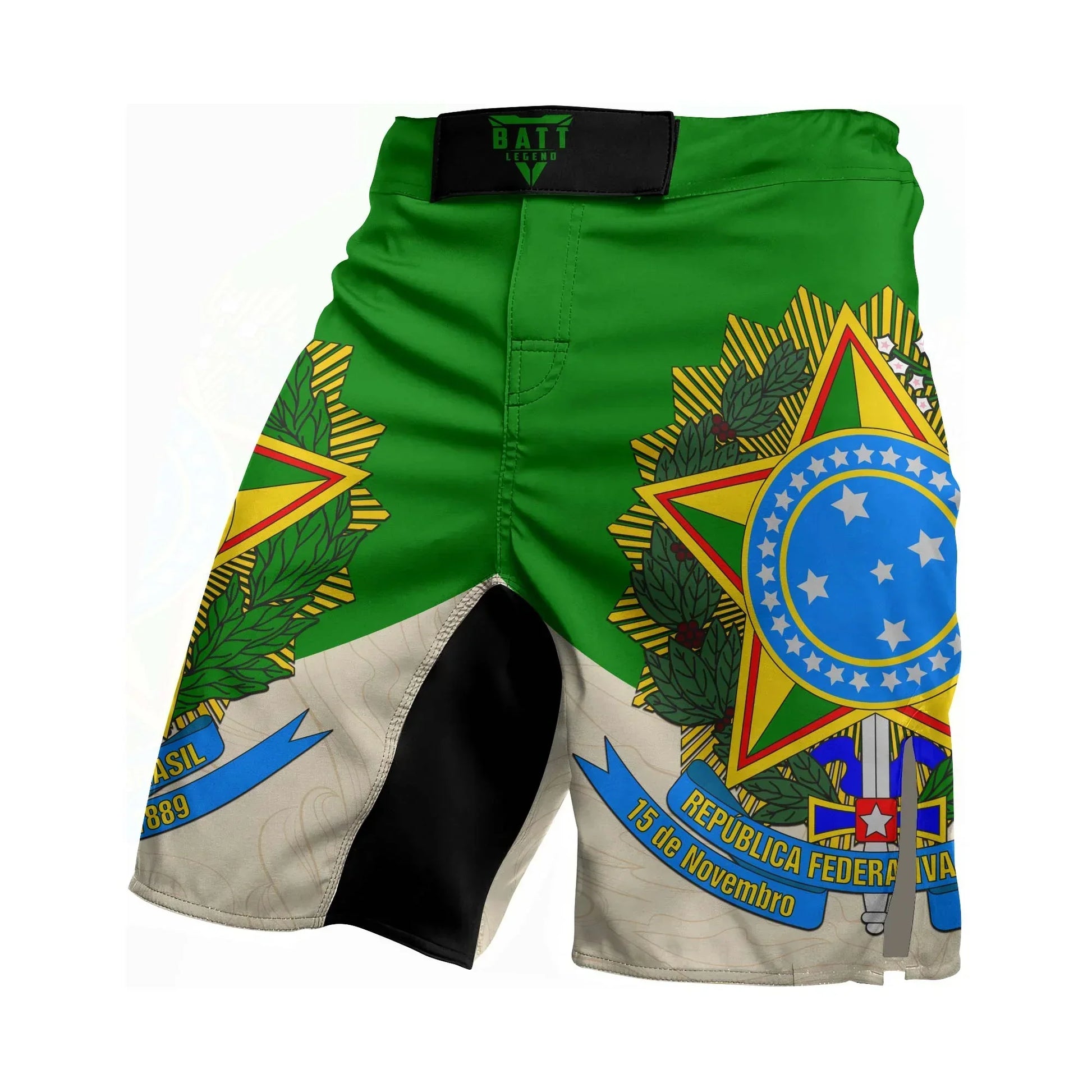 Crest of Brazil Fight Shorts
