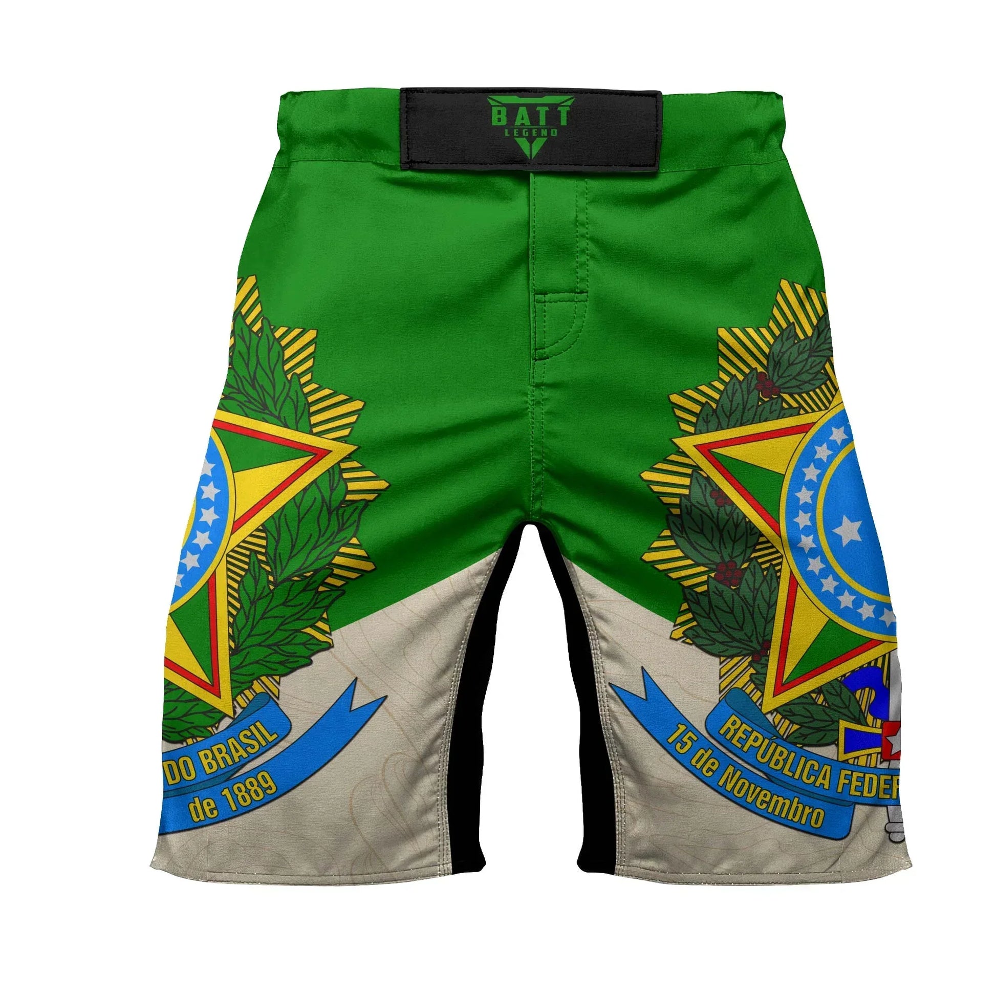 Crest of Brazil Fight Shorts
