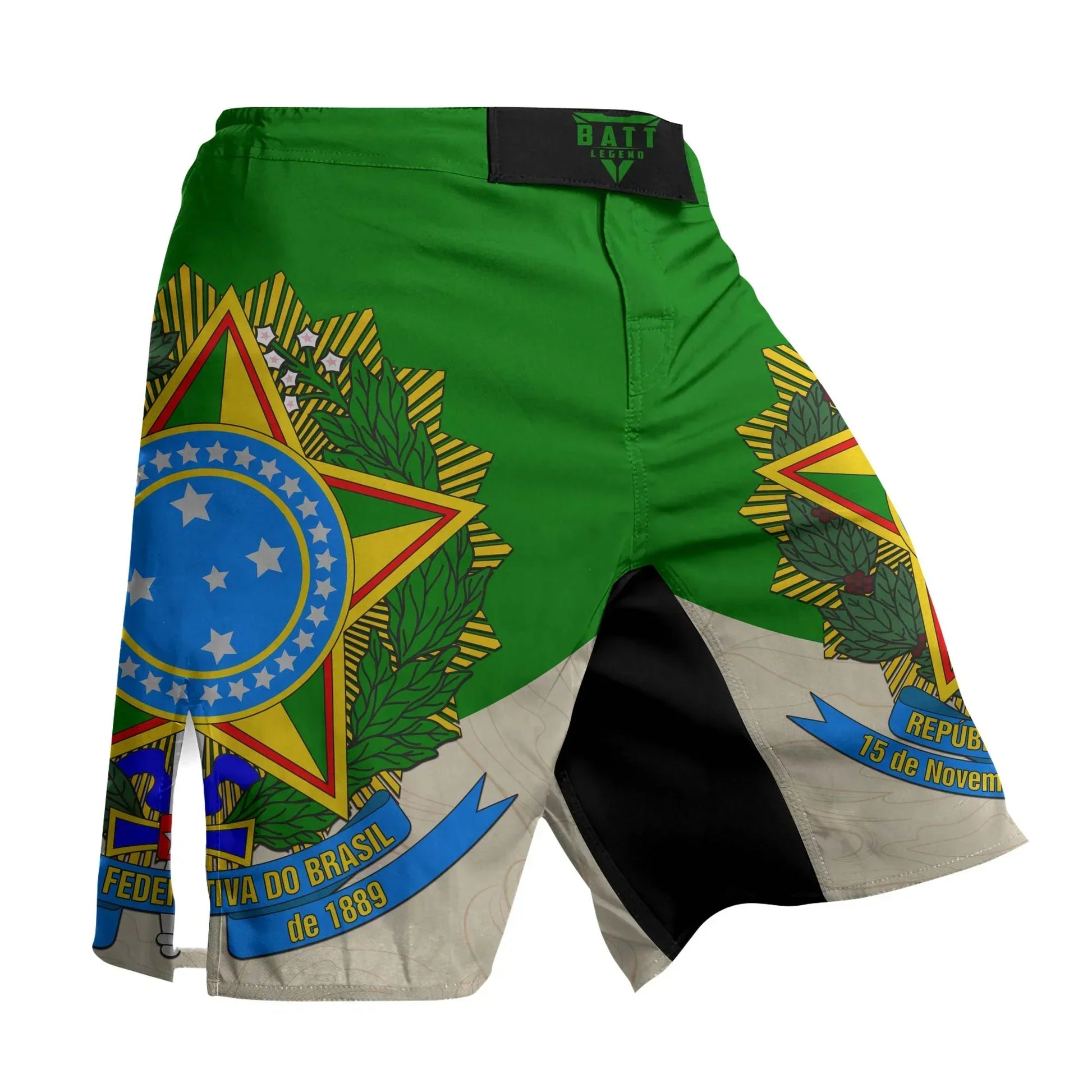 Crest of Brazil Fight Shorts