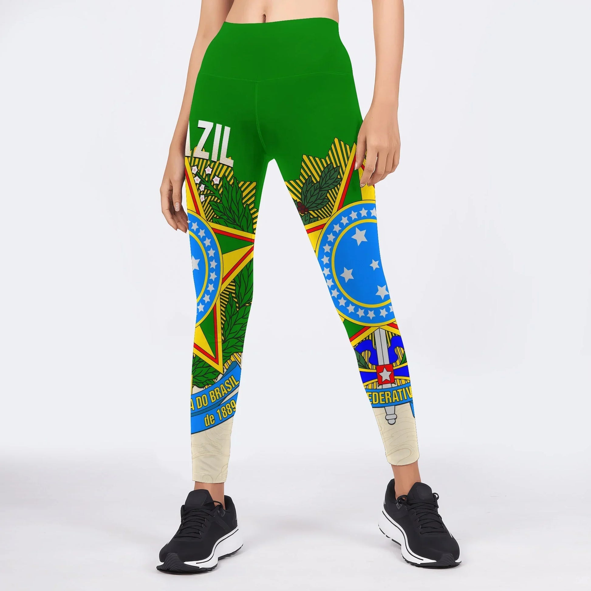 Crest of Brazil Leggings