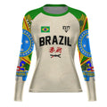 Crest of Brazil Rash Guard