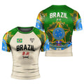 Crest of Brazil Rash Guard