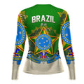 Crest of Brazil Rash Guard