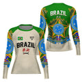 Crest of Brazil Rash Guard