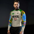 Crest of Brazil Rash Guard